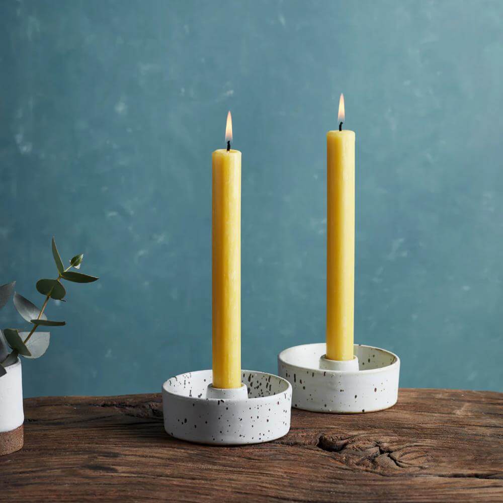 St Eval Gift Ochre Dinner Candles 6 Pack